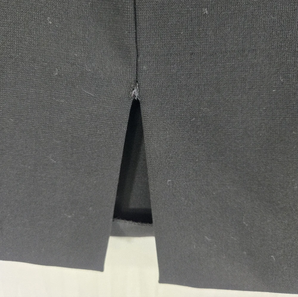 Dolce & Gabbana Black Pencil Wool-Blend Skirt Size EU 40 US 10